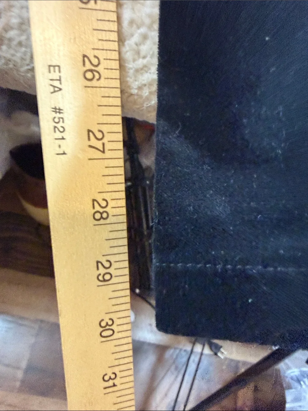 Diane Gilman High-Rise Black Women's  corduroy Jeans